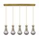 Option Brushed Brass / Light Smoke