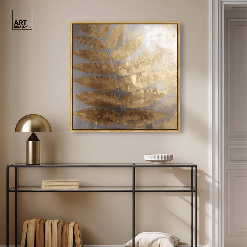 Golden Canopy (II) Canvas by Art Remedy