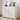 Rustic Bedroom Dresser with Antique Handles/9 Drawers/Solid Frame,White