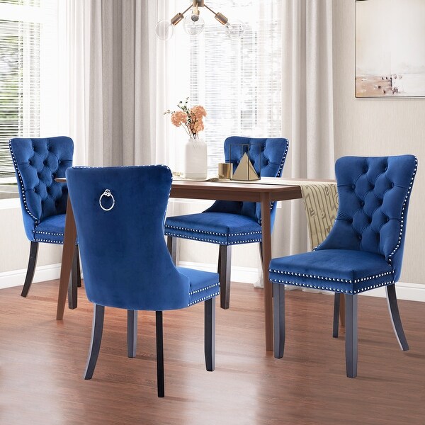 Dining Chairs Set of 6, Luxury Upholstered Velvet Kitchen Dining Chairs Set of 6, Luxury Upholstered Velvet Kitchen