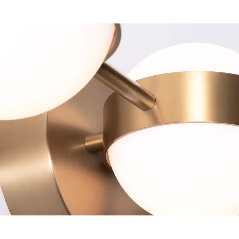 AFX Verona LED Vanity Light - White Acrylic Shade
