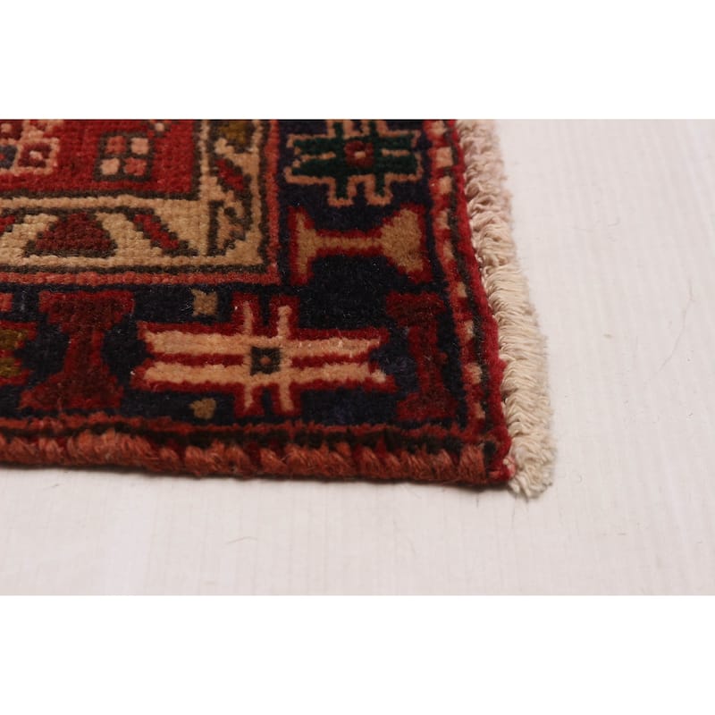 ECARPETGALLERY Hand-knotted Sarabi Dark Copper Wool Rug - 3'5 x 14'10
