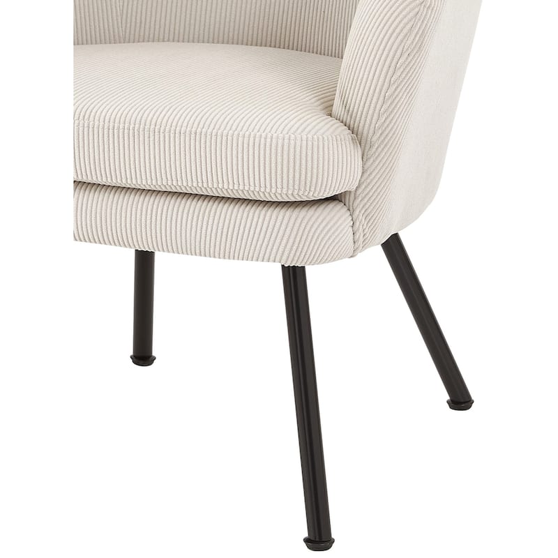 Mid Century Modern Upholstered Living Room Accent Chair