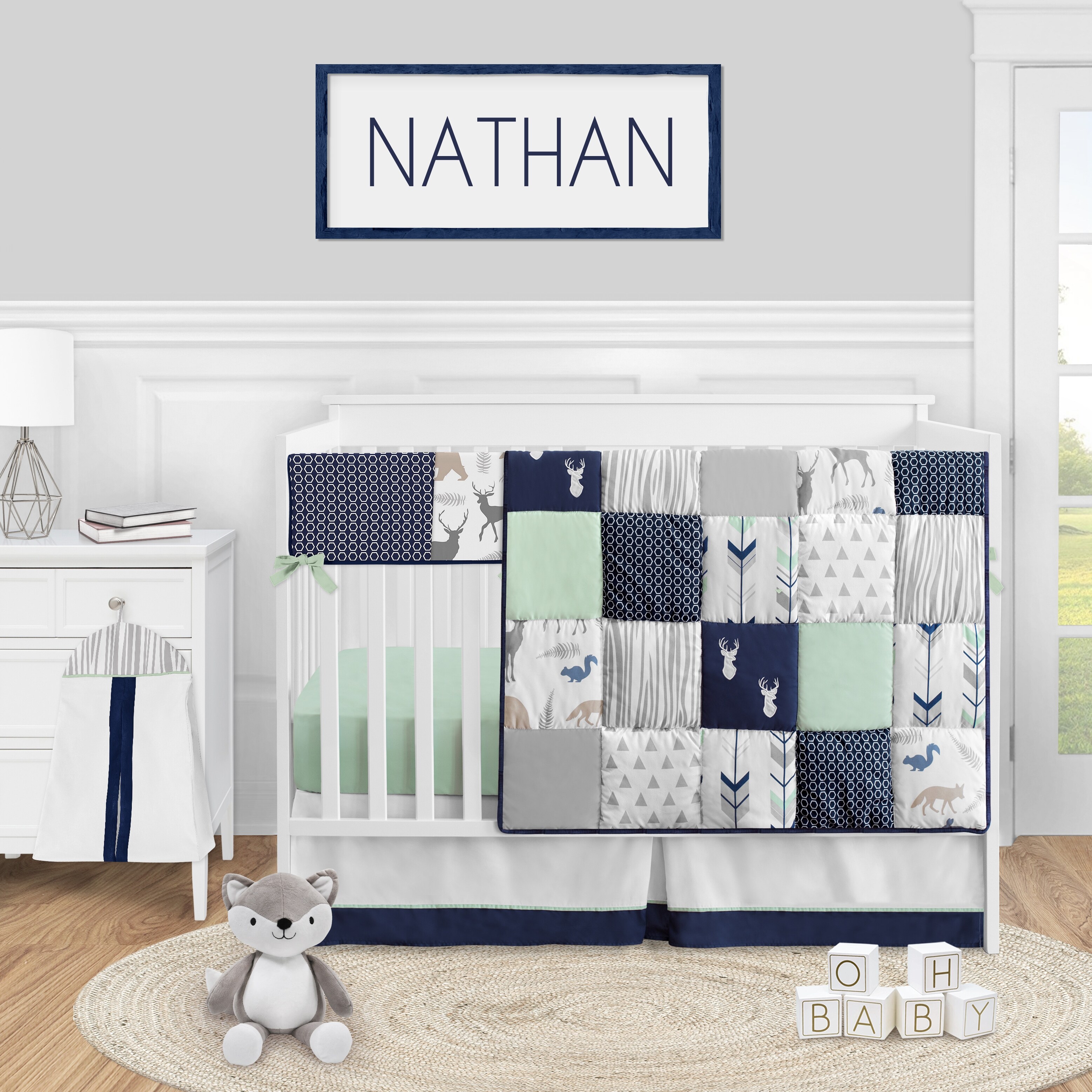 Arrow nursery sale bedding