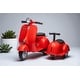 preview thumbnail 6 of 6, 6V Kids Ride-On Motorcycle with Sidecar, Dual Seats, Music, Headlights & Storage, Electric Scooter Toy for Boys & Girls Ages 3+