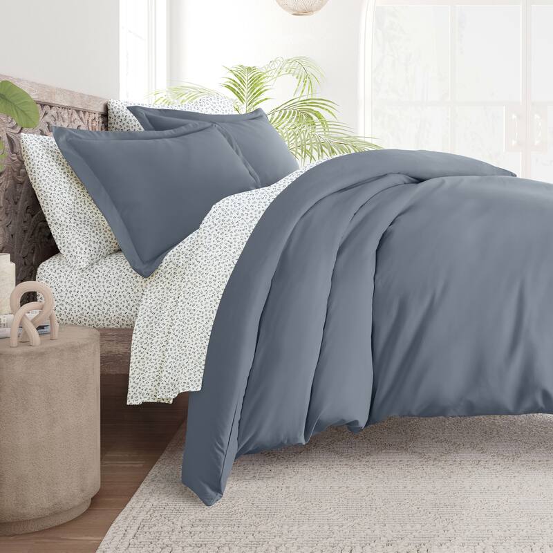8pc Solid Duvet Bundle