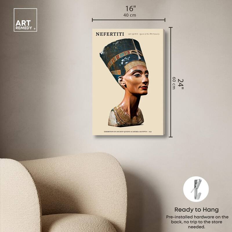 Beauty of the Nile Canvas by Art Remedy, Gallery Wrapped