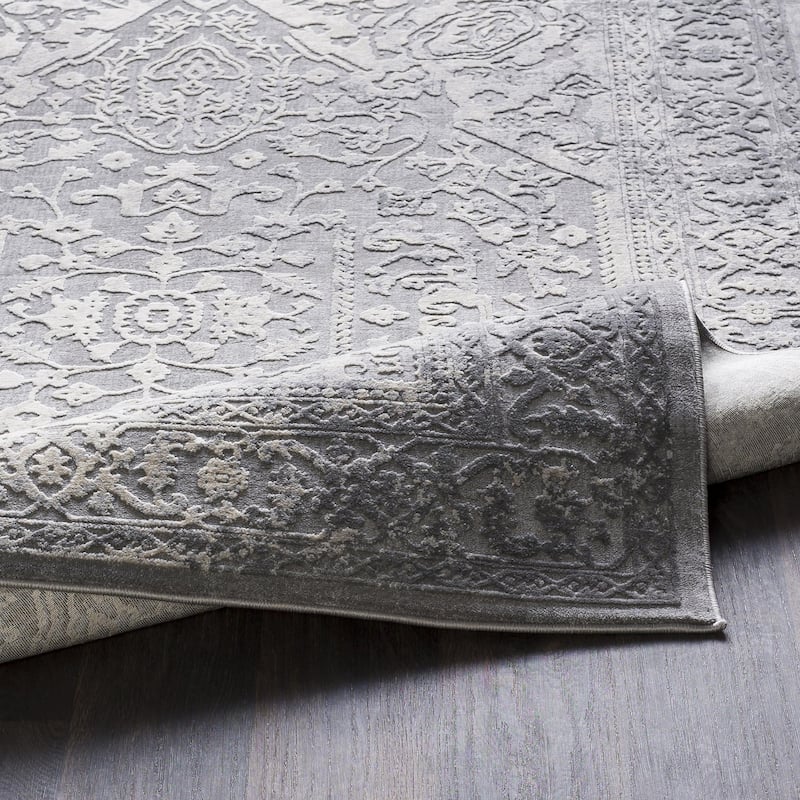 Livabliss Transitional Tibetan Medallion Area Rug