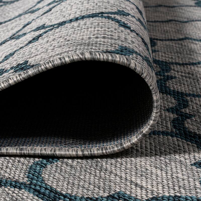 JONATHAN Y Isla Ogee Trellis Indoor/Outdoor Area Rug