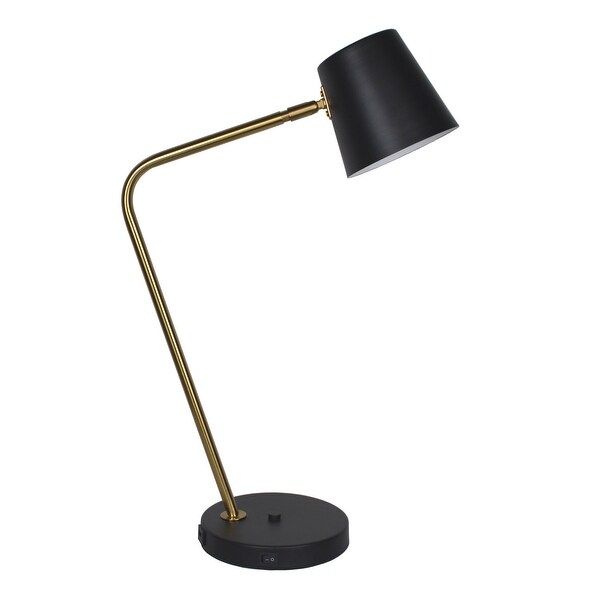 curved desk lamp
