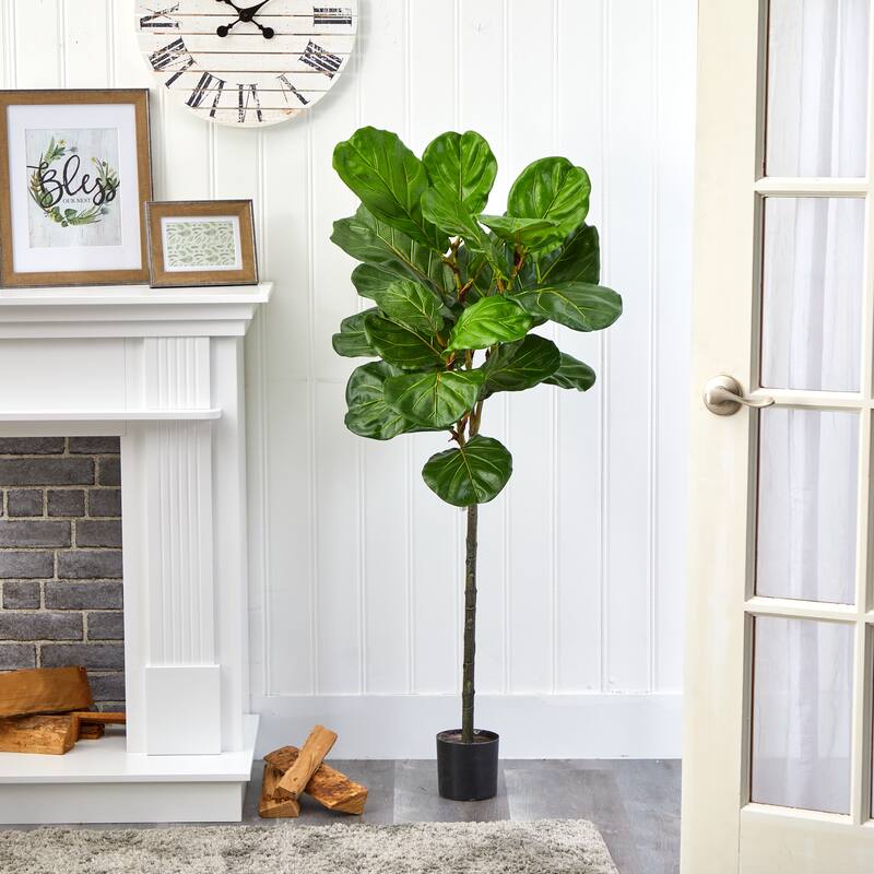 52" Fiddle Leaf Artificial Tree