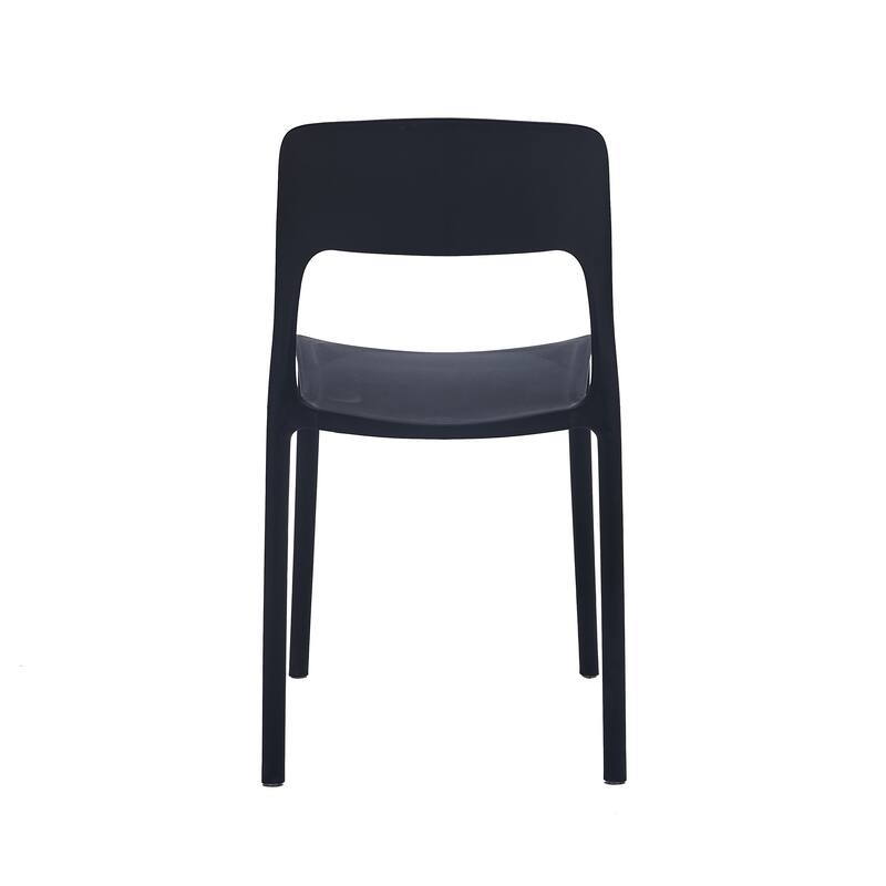Porthos Home Brody Stackable Plastic Dining Chairs (Set of 2)