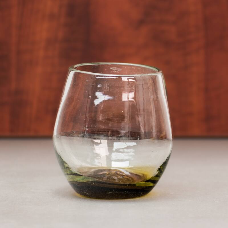 10 Strawberry Street Jimador Handblown Mexican Glassware, Sets of 4