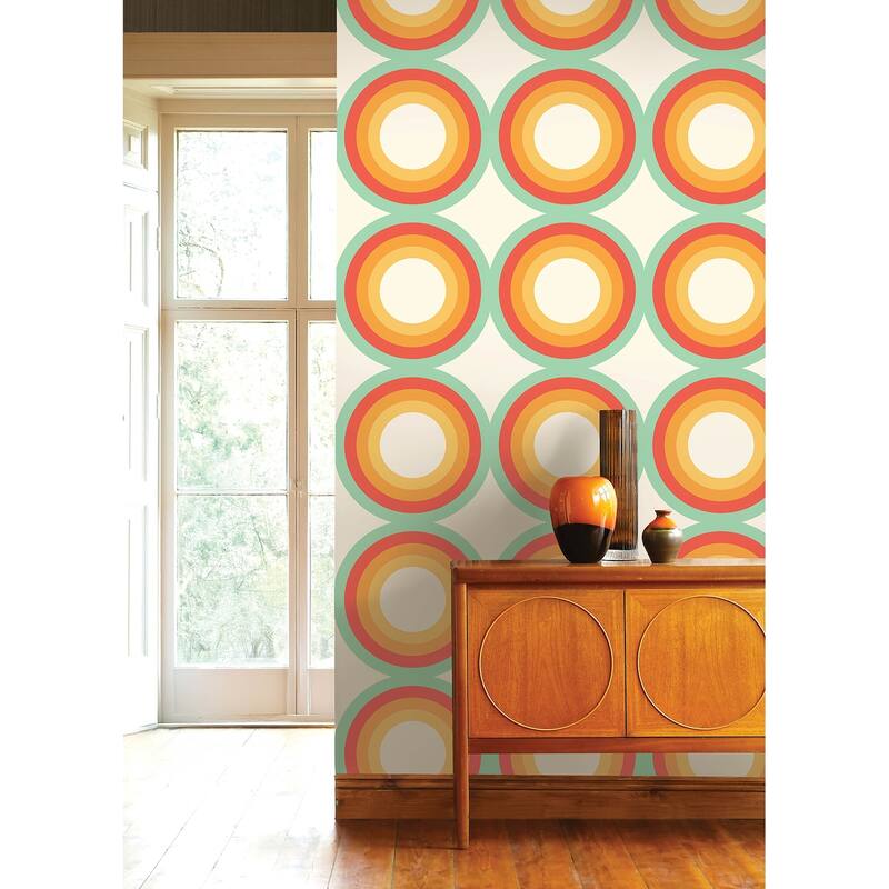 Very Gay Paint Sir Culls Orange Peel and Stick Wallpaper