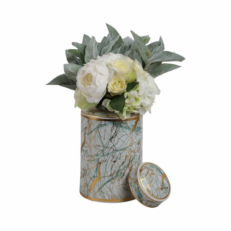 Ceramic Modern Decorative Jar with Lid