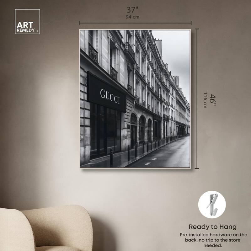 Paris Love Canvas by Art Remedy