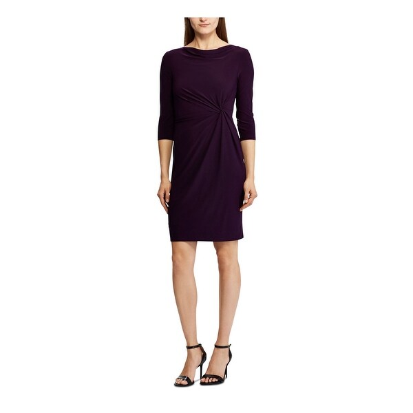 ralph lauren purple dress