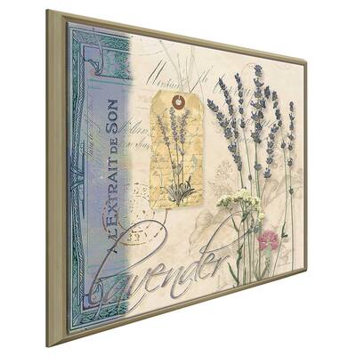 "Lavender" Print on Floating Canvas