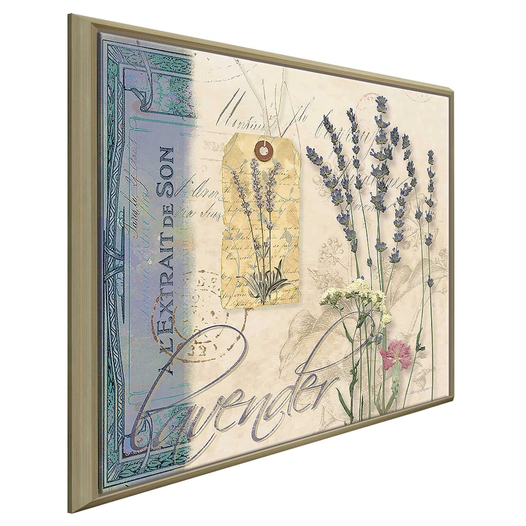 "Lavender" Print on Floating Canvas