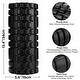 preview thumbnail 2 of 4, 3-In-1 Exercise Yoga Ball Foam Roller Kit with Portable Bag, Anti Burst for Fitness Workout, High Density Foam Roller - M