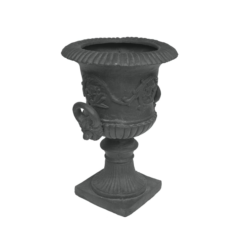 Handmade Chalice Planter Botanical Details drainage hole and stopper