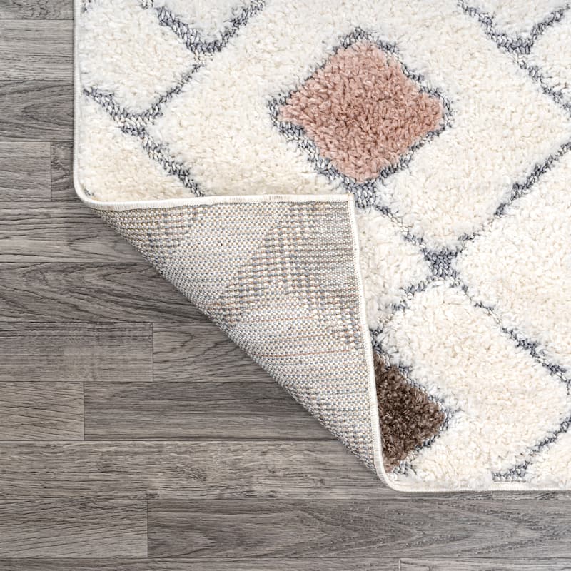 JONATHAN Y Monique Tropical Leaves Area Rug