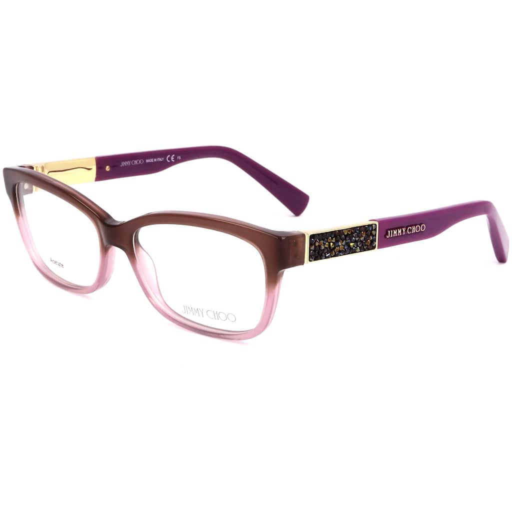 Jimmy Choo Women's 53mm Shaded Brown Pink Opticals JC110-F1A-53