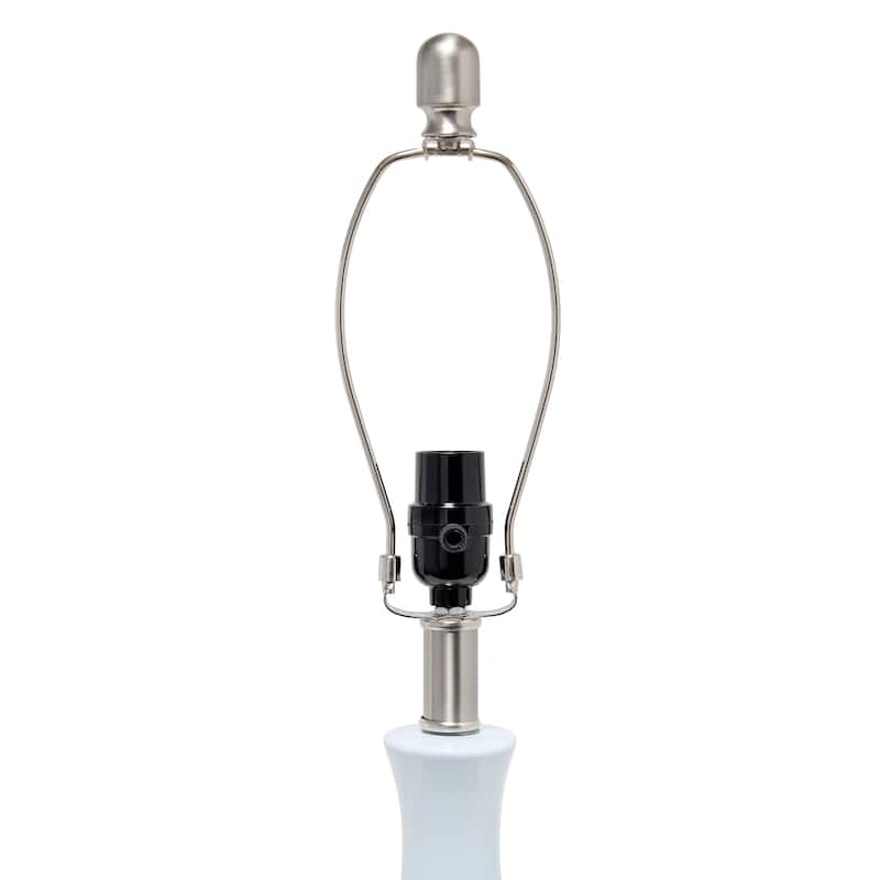 Lalia Home Droplet Table Lamp with Fabric Shade