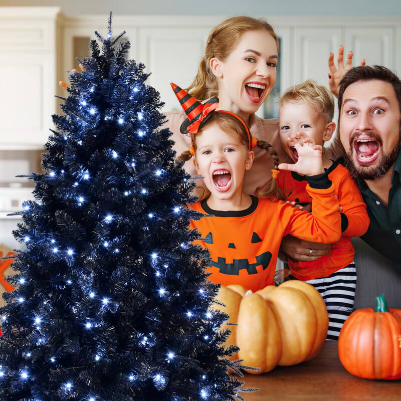 Black Artificial Christmas Tree