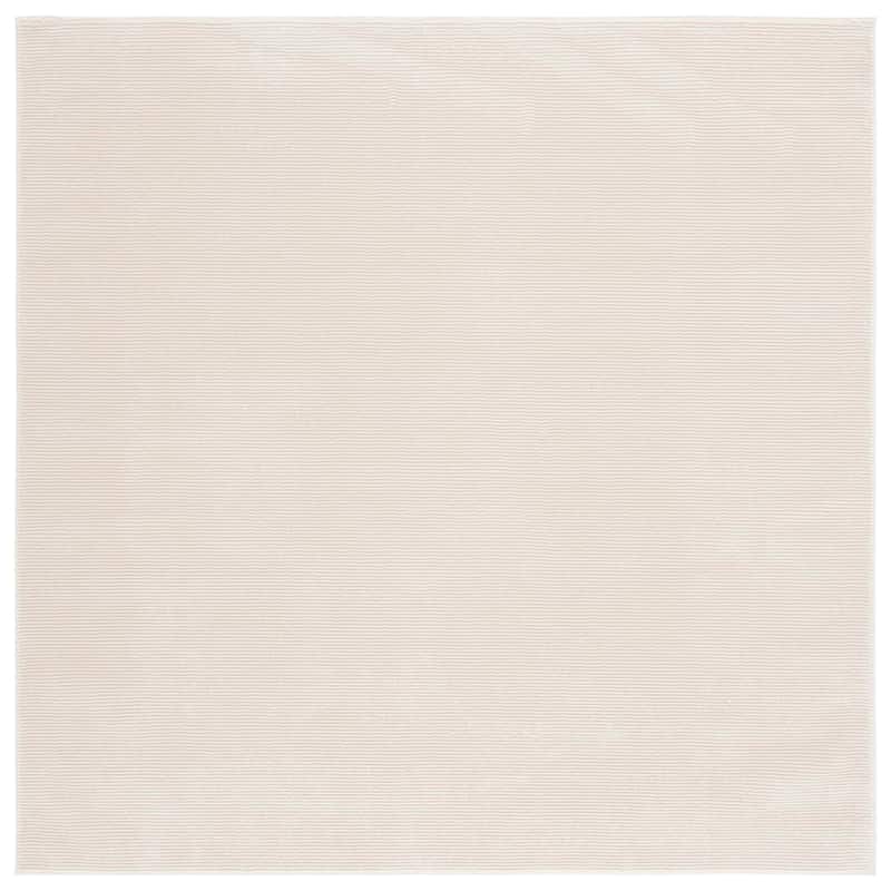 SAFAVIEH Revive Avie Solid Rug - 8' Square - Ivory