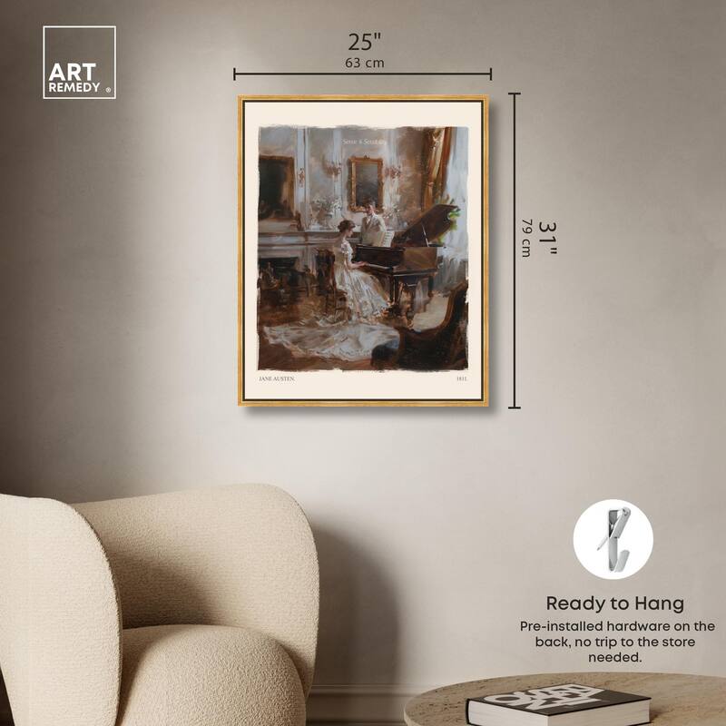 Sense and Sensibility Scene Canvas by Art Remedy