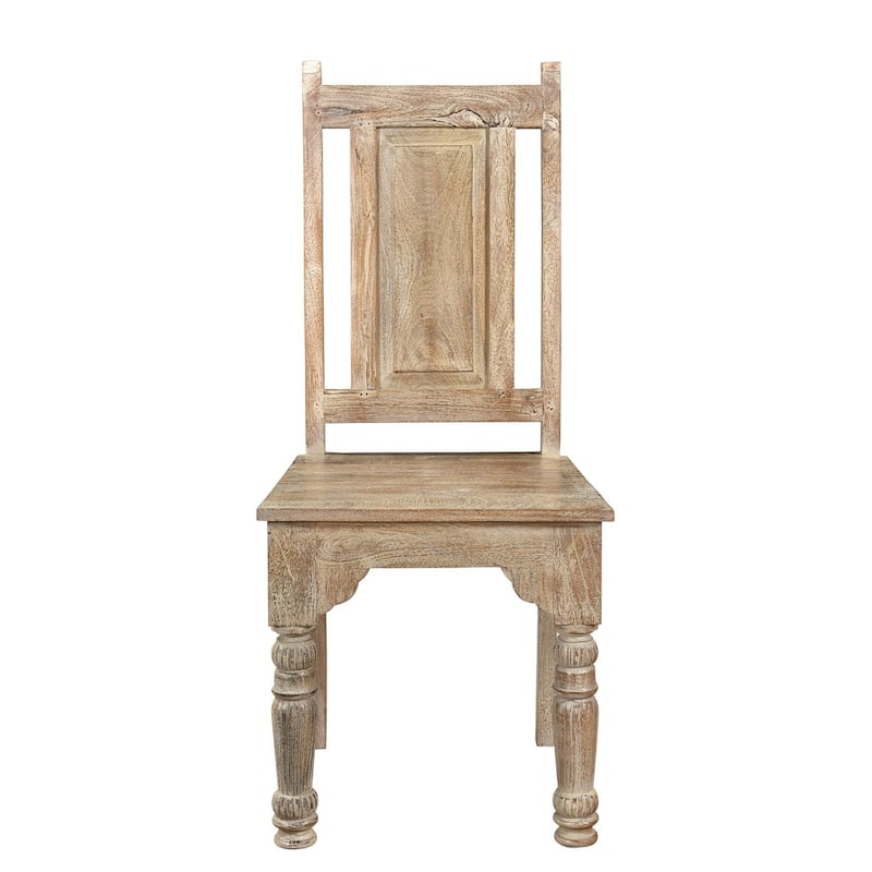 Driftwood Carved Chair - set of 2