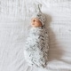preview thumbnail 4 of 15, Copper Pearl Knit Swaddle Blanket