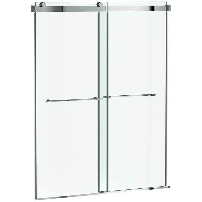 American Standard AM0085.4400 Aspirations 72" High x 58-1/2" Wide - Silver Shine