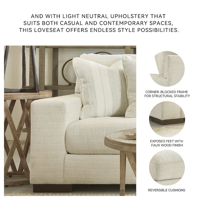 Signature Design by Ashley Maggie Loveseat - 70"W x 40"D x 37"H