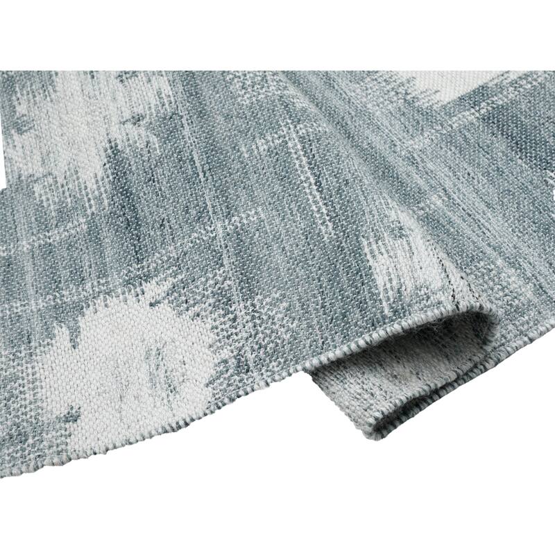 Terra by Obeetee Layla Alpas Blue Rug