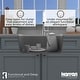 preview thumbnail 24 of 55, Karran Undermount Quartz Single Bowl Kitchen Sink