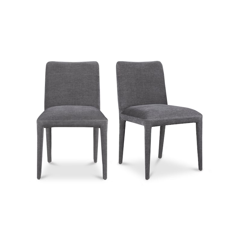 Aurelle Home Modern Upholstered Parson Dining Chair, Set of 2 - 20.5" W x 33" H x 23.5" D