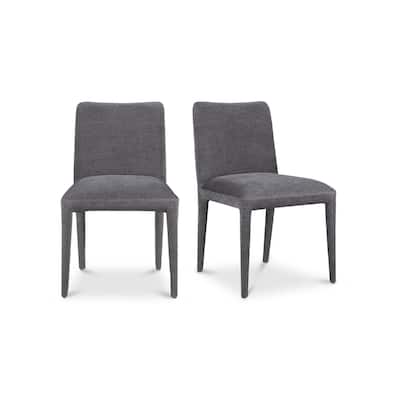 Aurelle Home Modern Upholstered Parson Dining Chair, Set of 2 - 20.5" W x 33" H x 23.5" D