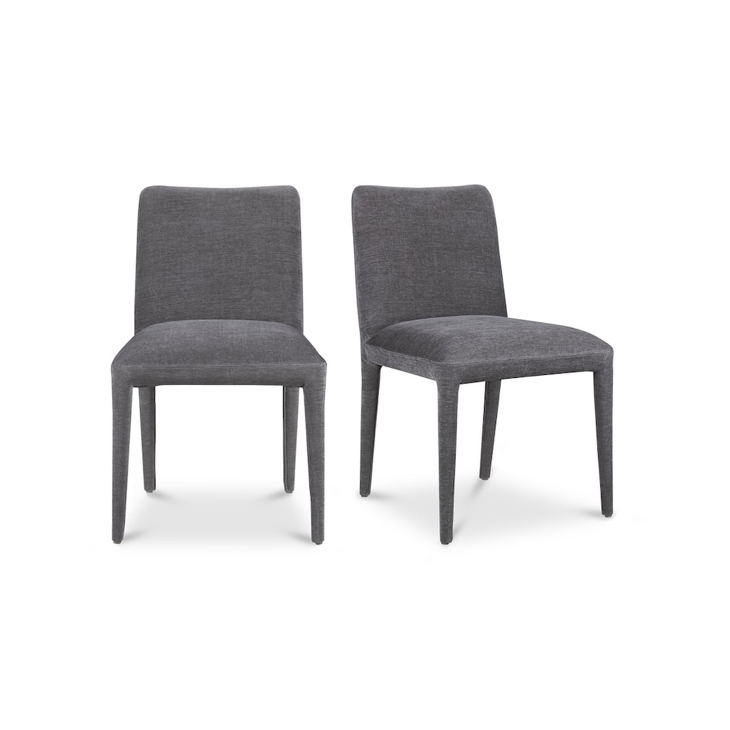 Aurelle Home Modern Upholstered Parson Dining Chair, Set of 2 - 20.5" W x 33" H x 23.5" D