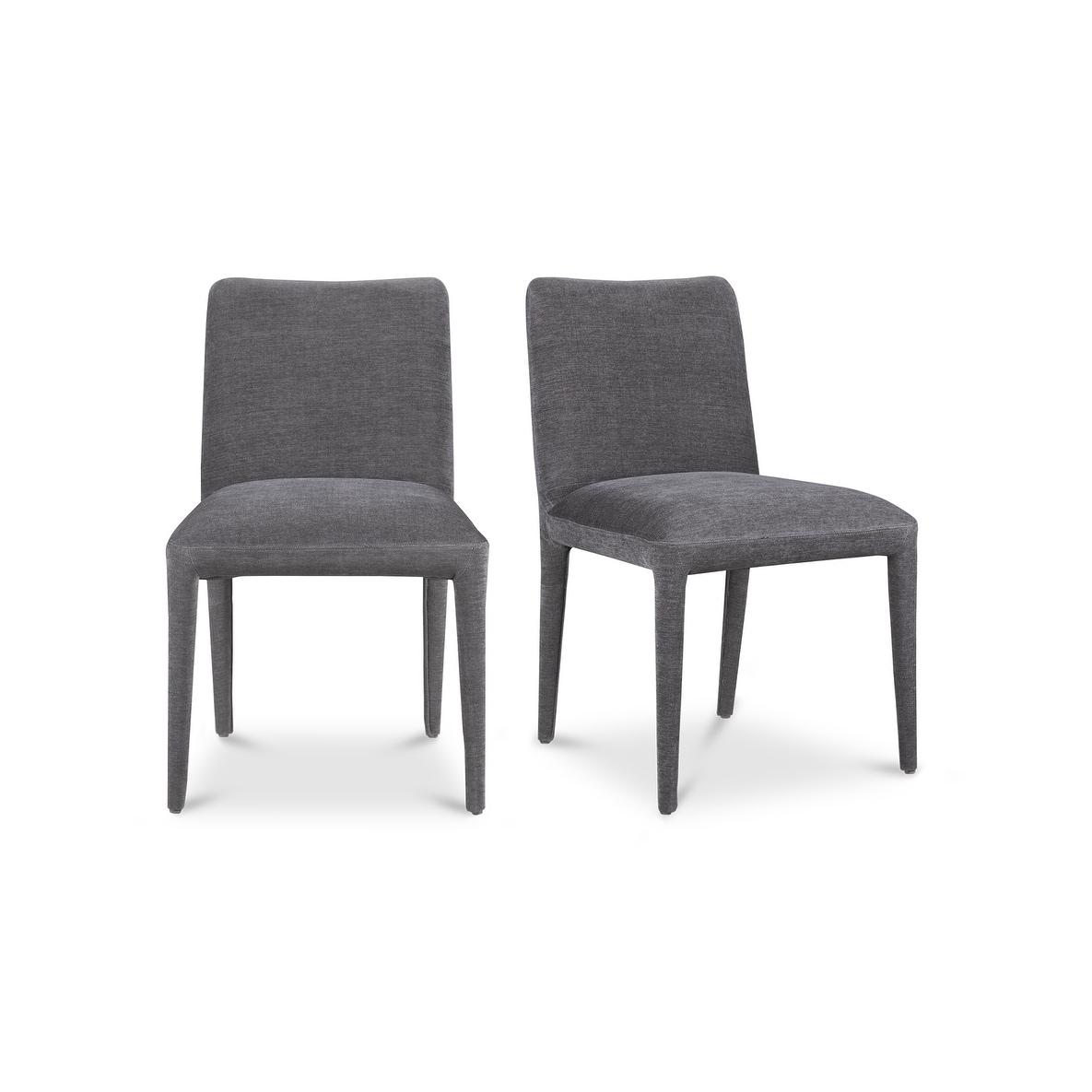 Aurelle Home Modern Upholstered Parson Dining Chair, Set of 2 - 20.5" W x 33" H x 23.5" D