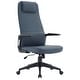 preview thumbnail 1 of 11, Nexa Upholstered High-Back Office Chair, Ergonomic Rolling Desk Chair with Armrests for Home Office Studio Gaming Blue Leather