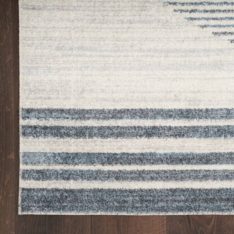 Nourison Astra Machine Washable Linear Area Rug