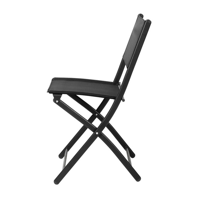 2 Pack Commercial Outdoor Flex Comfort Folding Chair with Metal Frame