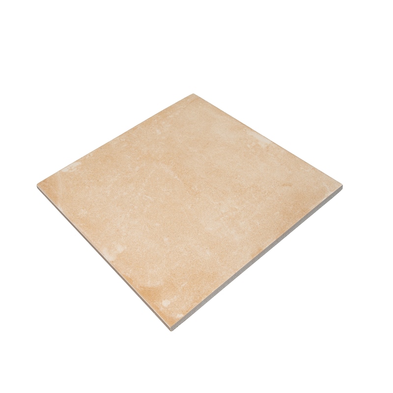 Palmera 9x9 Terracotta Beige Porcelain Plain Square Wall and Floor Tile (6.96 sq ft/case) - 13 Pack