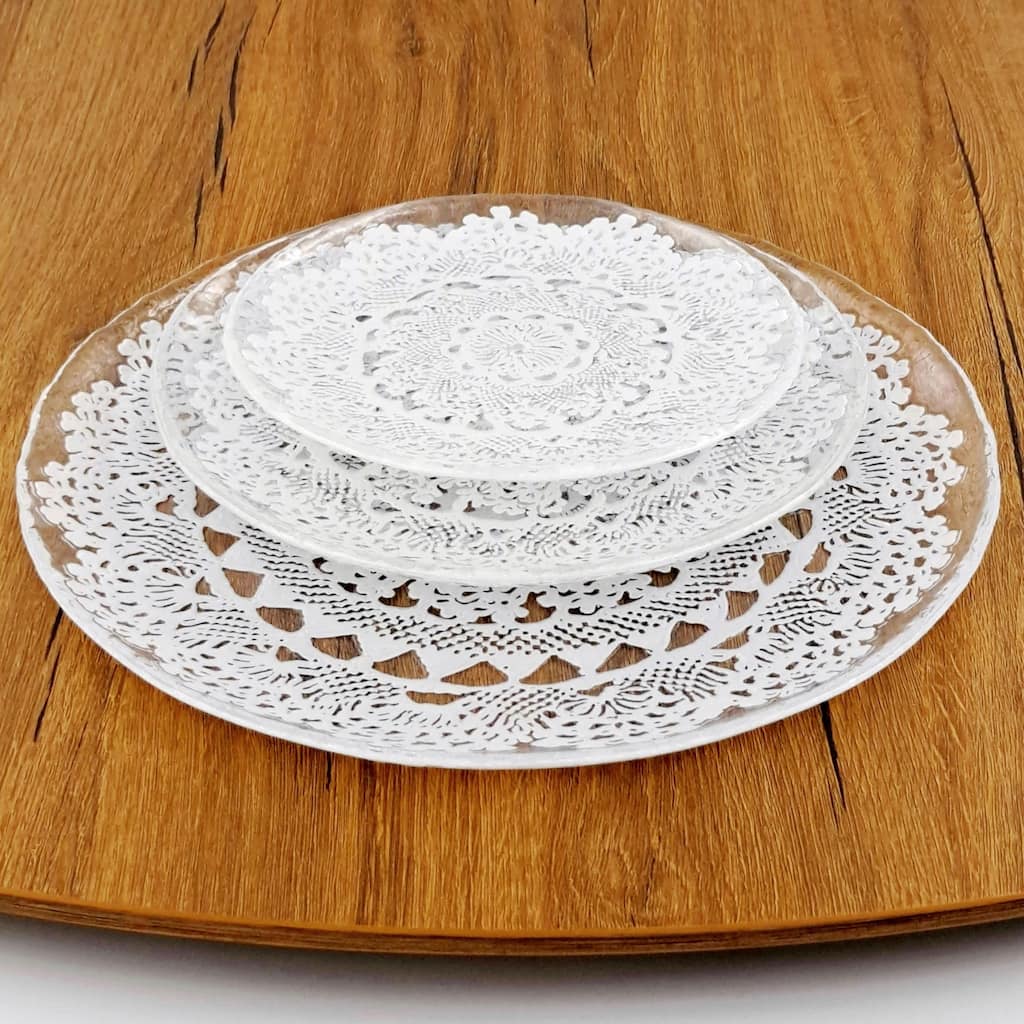 LILLE 12PC Dinner Plate Set - 11"