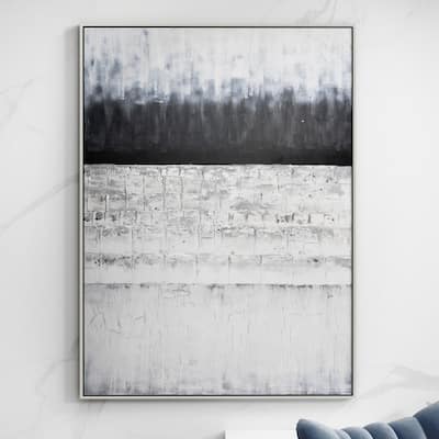 Afterlight, Hand Painted Framed Canvas