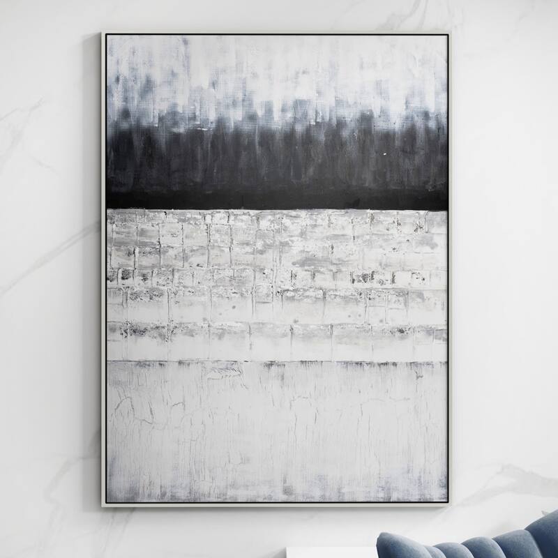 Afterlight, Hand Painted Framed Canvas