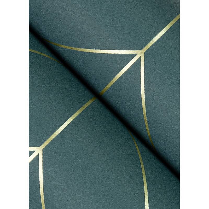 A-Street Prints Sander Slate Geometric Wallpaper