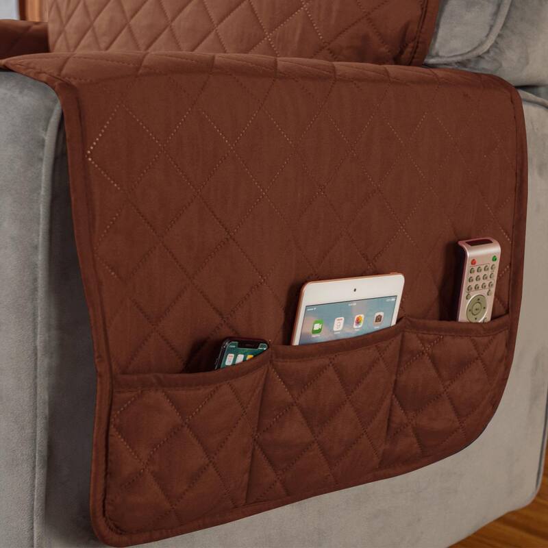 Subrtex Recliner Chair Cover Slipcover Reversible Protector Anti-Slip - Large